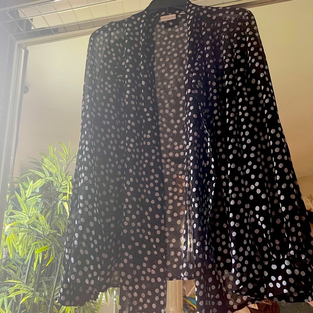 🖤🤍Super Cute Polka Dot Blouse🖤🤍